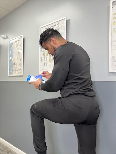 Men's Black Alpha Scrub Pants