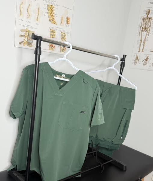 Men's Army Green Charlie Top