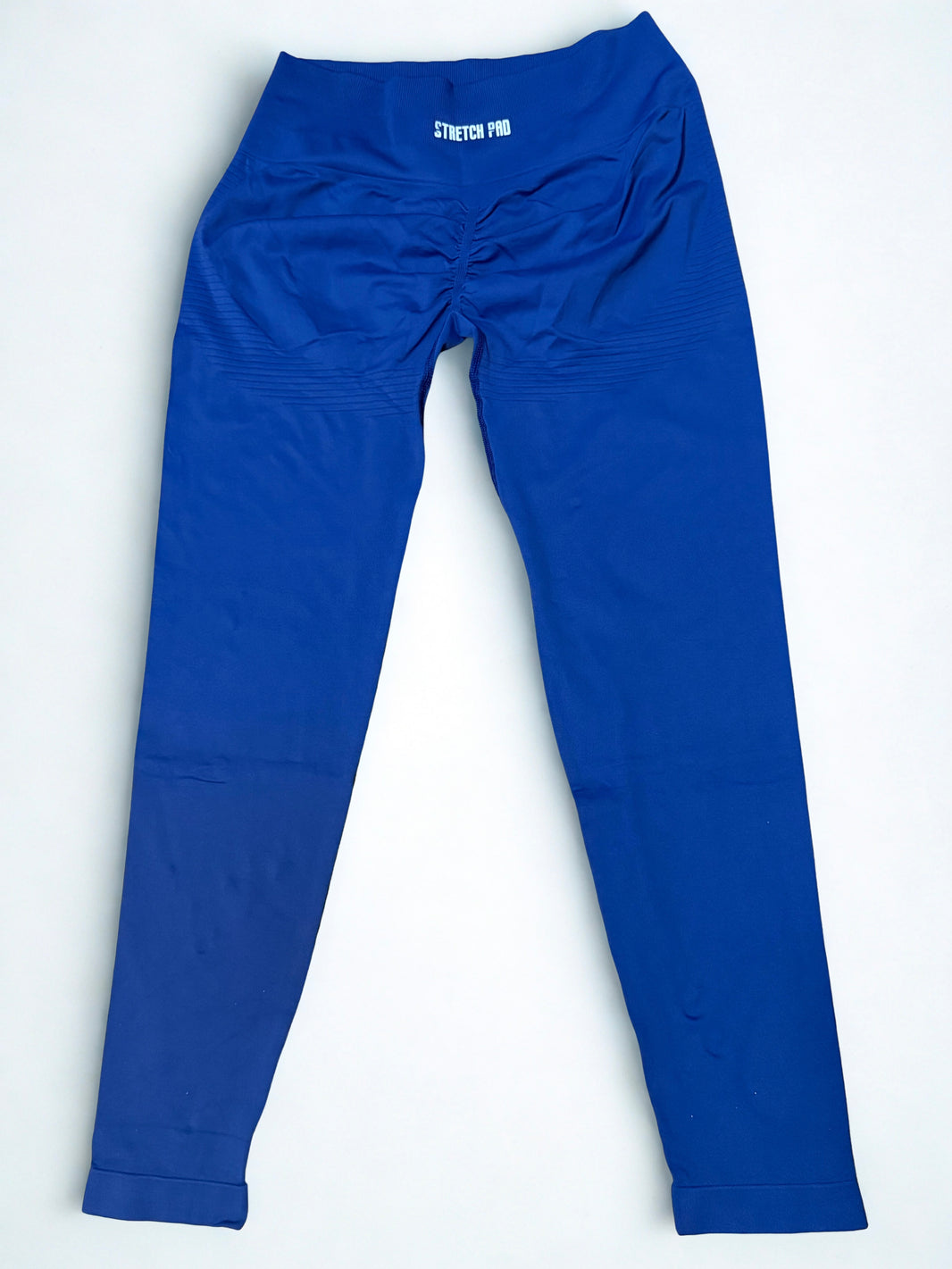 Woman’s SculptFit Seamless High-Waisted Leggings – Deep Blue