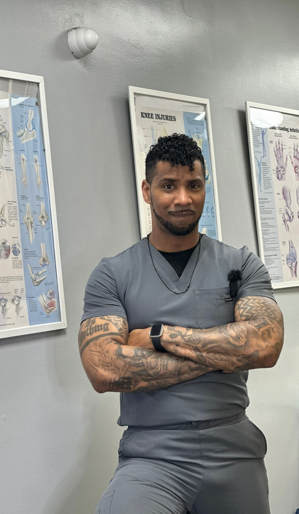 Men's Grey Alpha Scrub Joggers