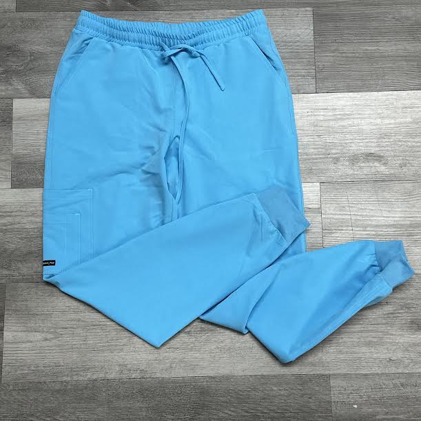 Teal Alpha Style scrub pants