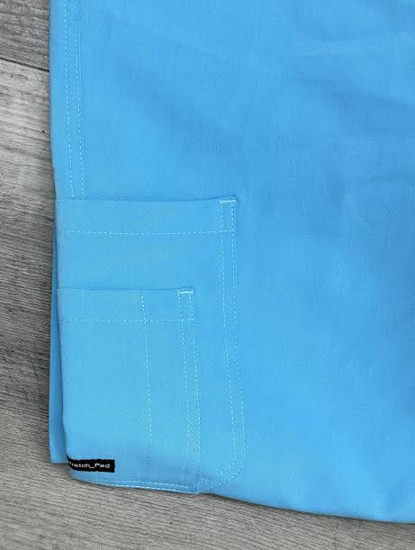 Teal Alpha Style scrub pants