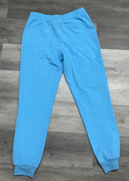 Teal Alpha Style scrub pants