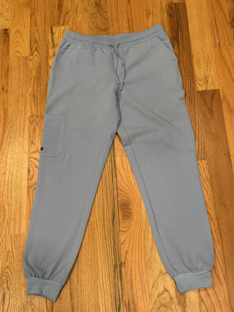 Men's Alpha Ceil Sky Blue Alpha Scrub Jogger Pants