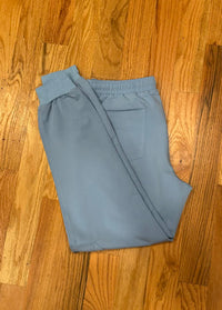Men's Alpha Ceil Sky Blue Alpha Scrub Jogger Pants