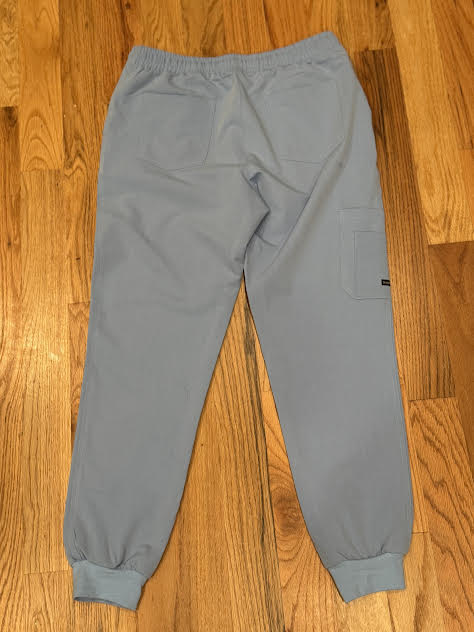 Men's Alpha Ceil Sky Blue Alpha Scrub Jogger Pants