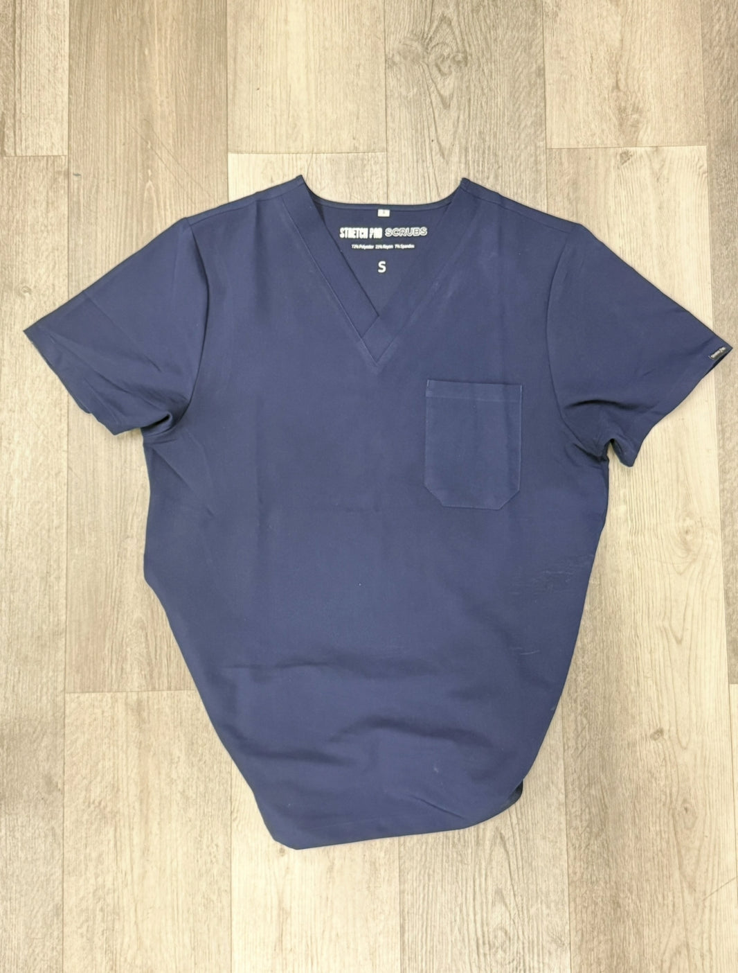 Men’s Navy Blue Scrub Top