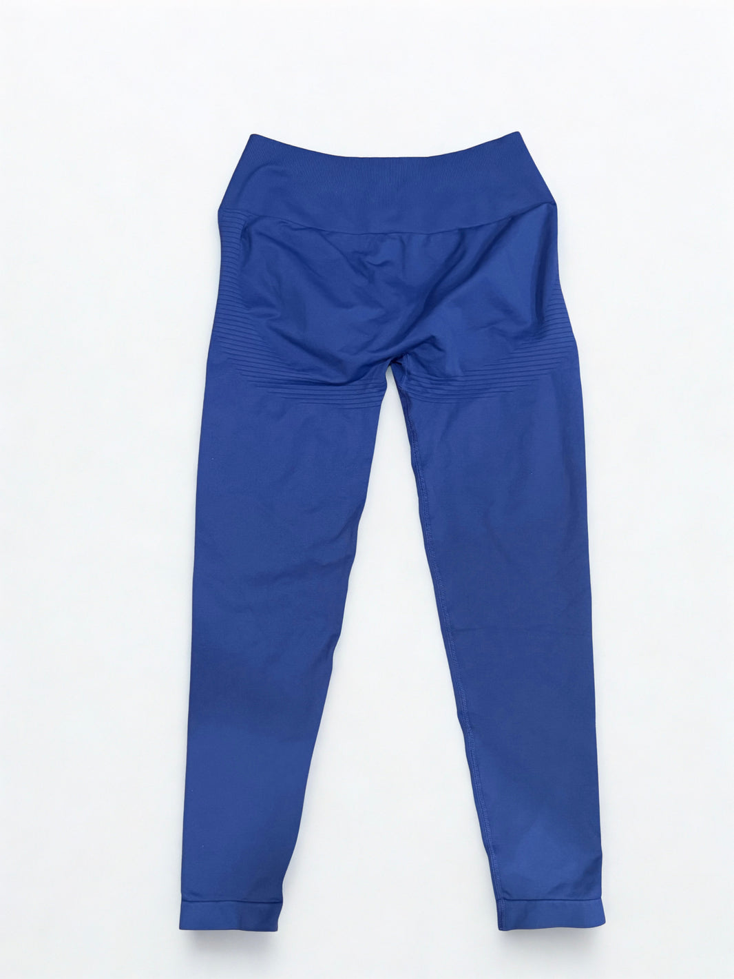 Woman’s SculptFit Seamless High-Waisted Leggings – Deep Blue