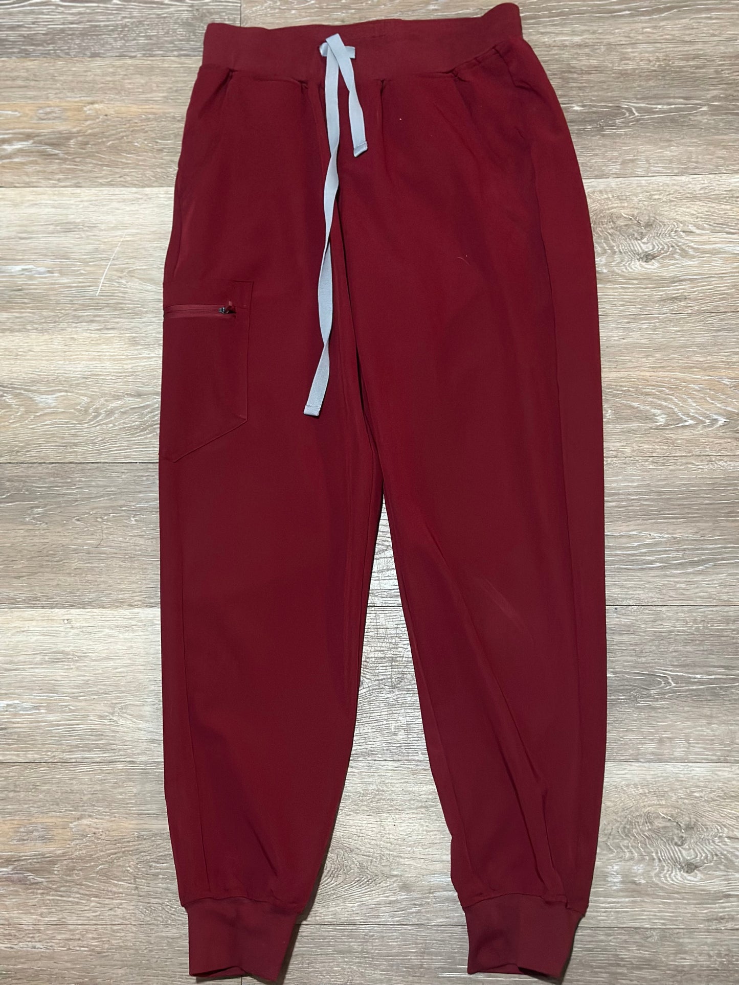 Burgundy Beta Jogger scrub pants