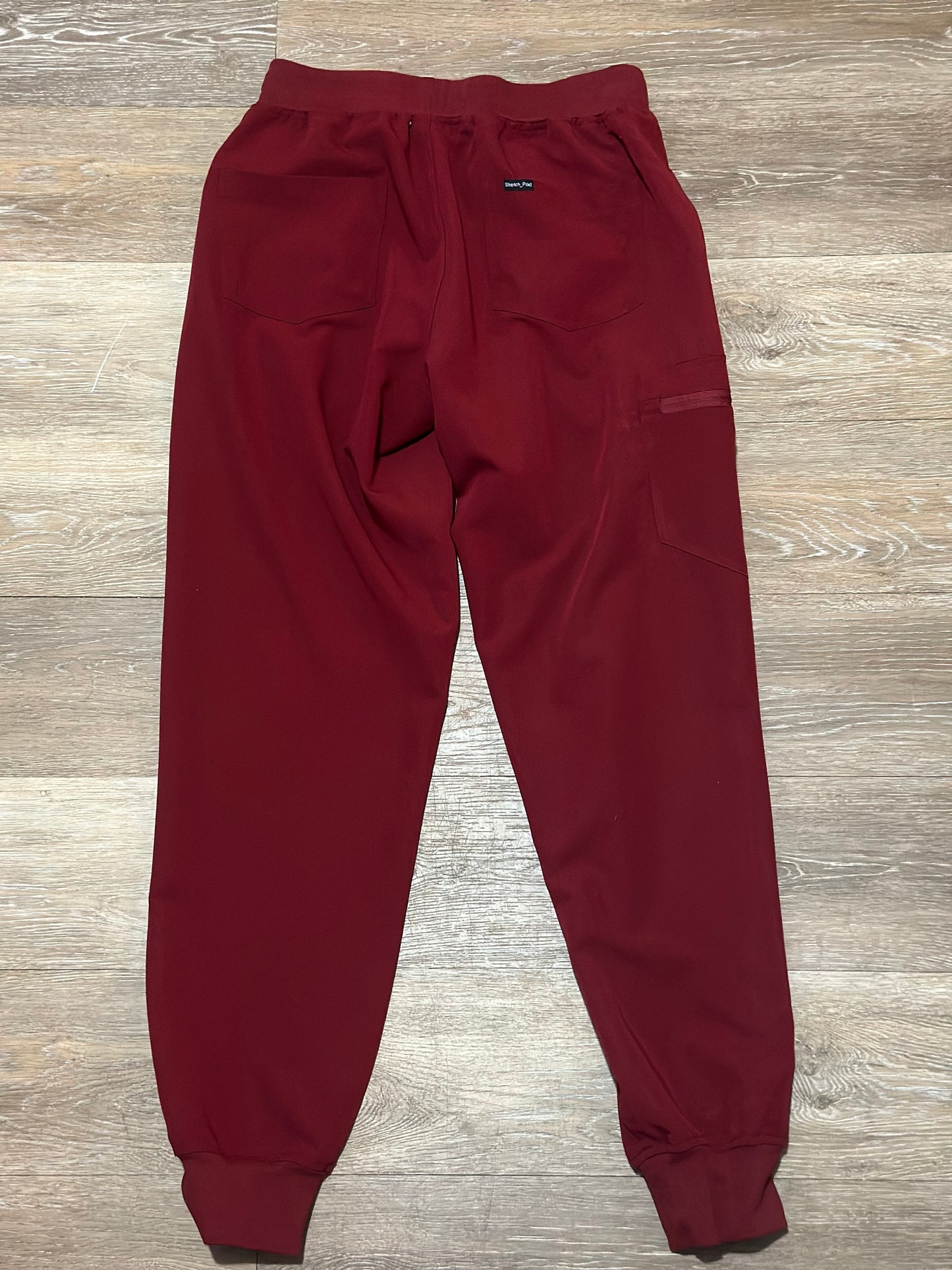 Burgundy Beta Jogger scrub pants