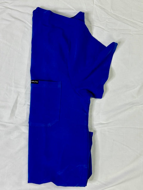 Royal Blue Scrub Top Beta