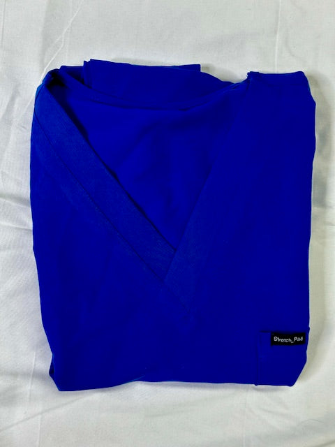 Royal Blue Scrub Top Beta