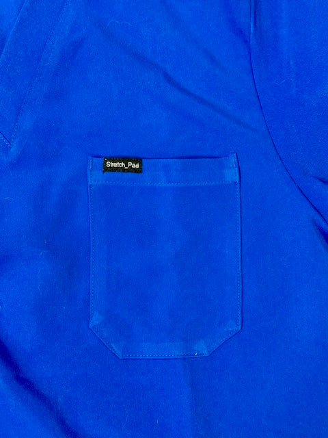 Royal Blue Scrub Top Beta