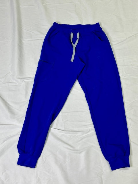 Royal Blue Jogger Scrub Pants